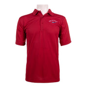 Civil Air Patrol: Male Leisure Polo Shirt - Short Sleeve (Red)