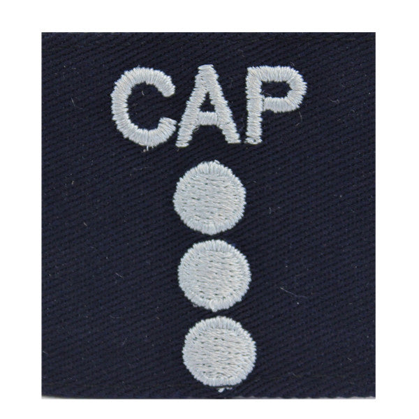 Civil Air Patrol Gortex Jacket Tab: Cadet Captain (New Insignia)